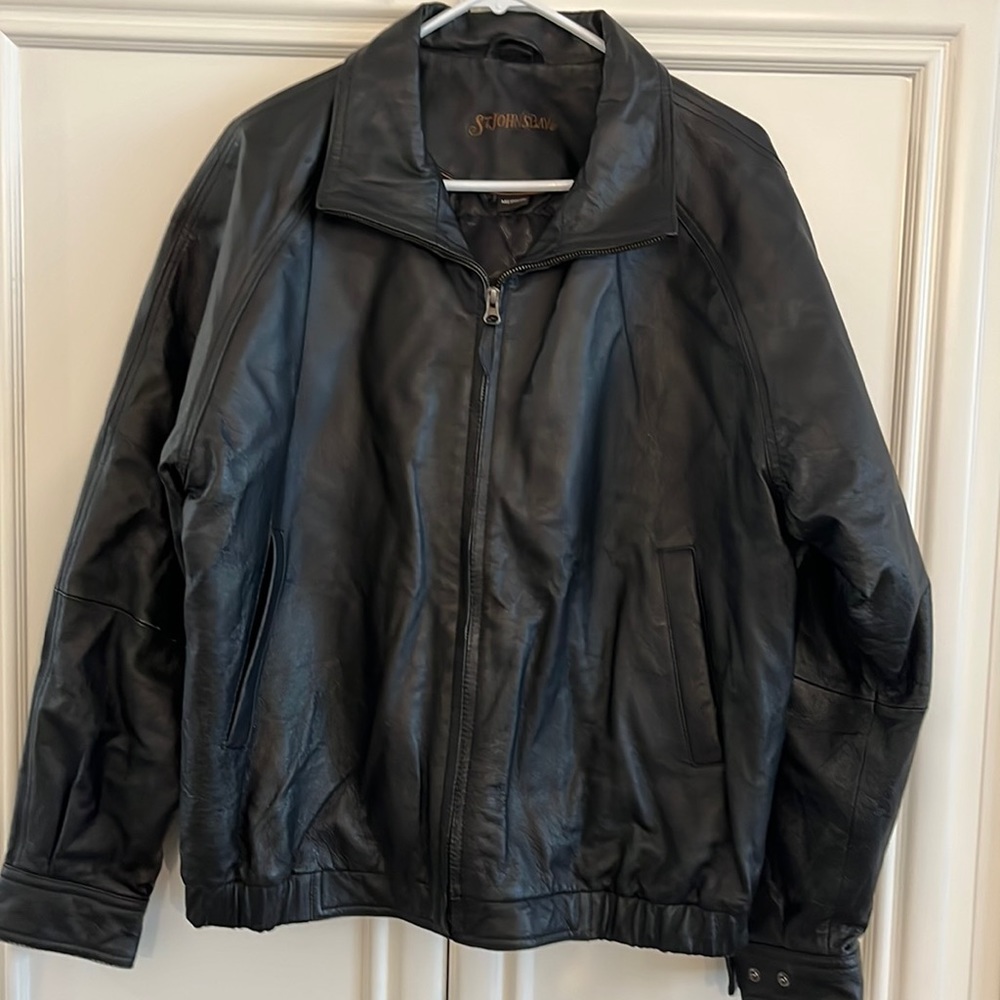 St John’s Bay Men Leather jacket